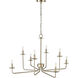 Marceline 8 Light 37.85 inch Modern Gold Chandelier Ceiling Light